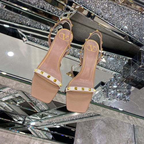 Valentino Womens Shoes Rockstud Sandals 6.5cm