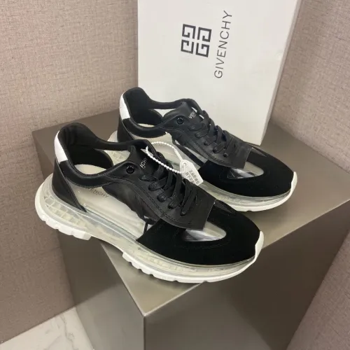 Givenchy Men Shoes Fashion Type Luxury Brand GIVENCHY SNEAKERS IN LEATHER WITH LATEX BAND with Original Box