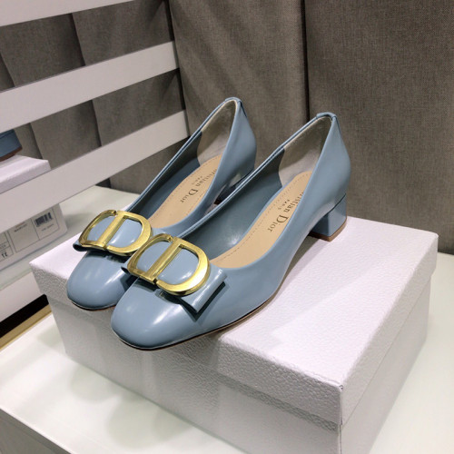 Dior Womens Shoes Leather Pump Low Heel 3.5cm