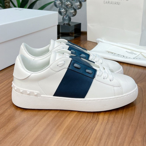 Valentino Men Shoes Fashion Design Luxury Brand OPEN SNEAKER WITH VLTN PRINT with Original Box WY0S0830BLUA01