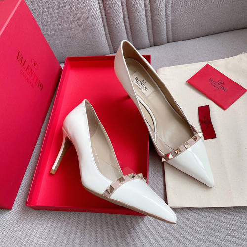 Valentino Womens Shoes Rockstud Pump High Heels 8cm