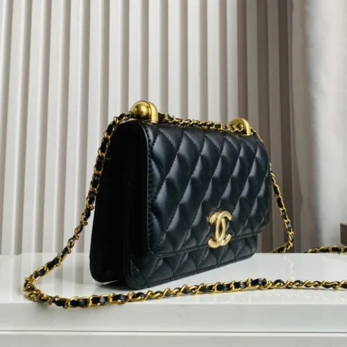 Chanel Womens Bags Crossbody Bag Classic Handbag CF Mini Luxury Brand with Original Box