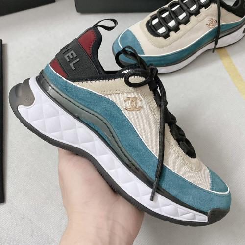 Chanel Mens Shoes Sneakers Luxury Brand Sports Shoes Breathable Design with Original Box