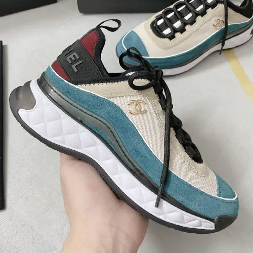 Chanel Mens Shoes Sneakers Luxury Brand Sports Shoes Breathable Design with Original Box