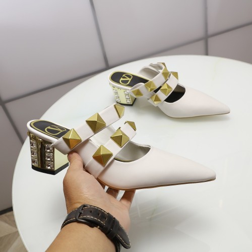 Valentino Womens Shoes Roman Stud Mules