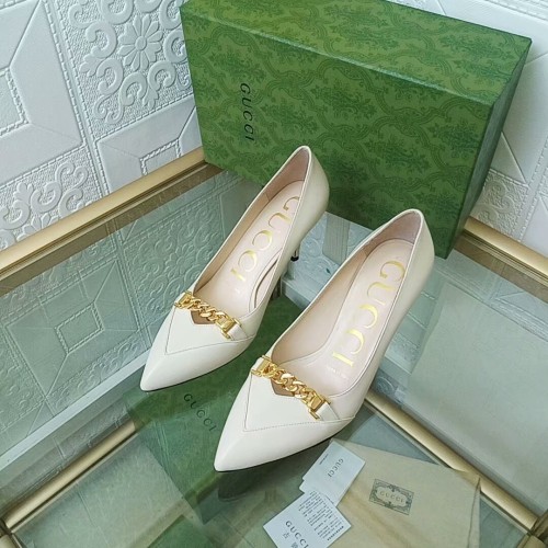 Gucci Womens Shoes Pump High Heels 7.5cm