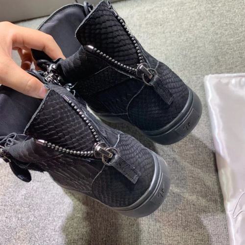 Giuseppe Zanotti Mens Shoes Luxury Brand High Top Sneakers Coby