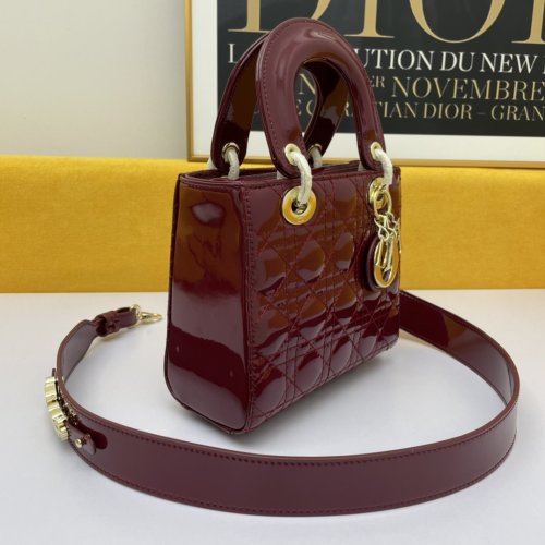 Dior Womens Bags Handbags Luxury Fashion LADY DIOR D-LITE BAG with Original Box