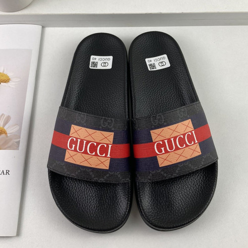 Gucci Mens Shoes Sandals Slides Slippers Luxury Brand Thick Sole Design with Original Box