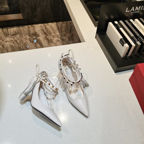Valentino Womens Shoes Rockstud Pump 8cm