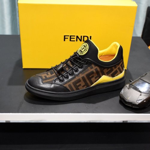 Fendi Mens Shoes Fashion Sneakers Luxury Brand Casual Shoes for Men with Original Box