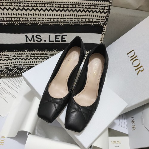 Dior Womens Shoes Sandals Fashion Pumps Luxury Brand D-Leader PUMP with Original Box