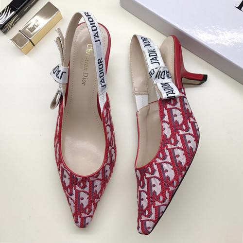 Dior Women Shoes Luxury Design Fashion Type High Heel Shoes for Wedding Style J'ADIOR SLINGBACK PUMP
