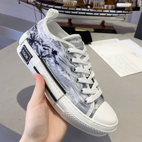Dior Men Shoes Sneakers Casual Luxury Brand B23 Low-Top Sneaker with Original Box