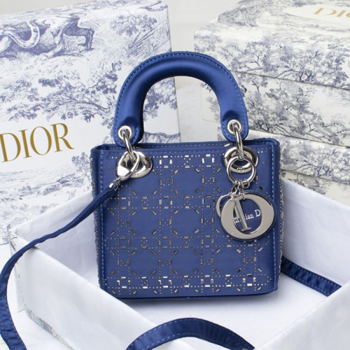 Dior Womens Bags Handbags Luxury Fashion LADY DIOR D-LITE BAG with Original Box