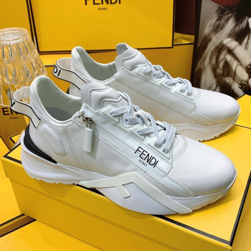 Fendi Mens Shoes Fashion Sneakers Luxury Brand Casual Fendi Flow Low-Top Sneakers Shoes for Men with Original Box