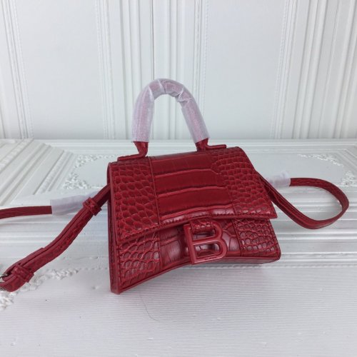 Balenciaga Womens Bag HOURGLASS MINI TOP HANDLE BAG