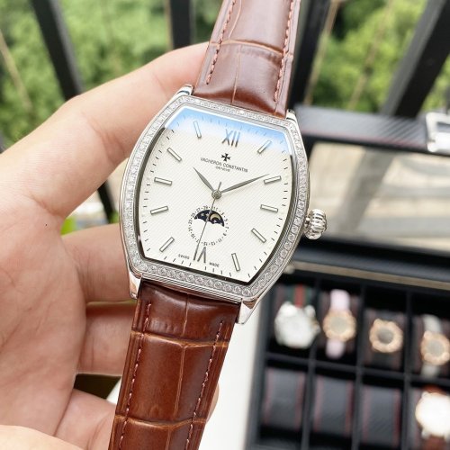 Vacheron Constantin Watch Luxury Brand Design Fashion Type with Original Box