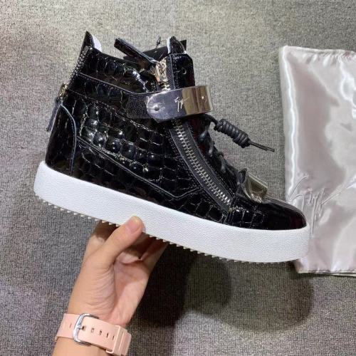 Giuseppe Zanotti Mens Shoes Luxury Brand High Top Sneakers Coby