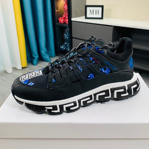 Versace Women Shoes Fashion Design Luxury Brand TRIGRECA SNEAKERS with Original Box