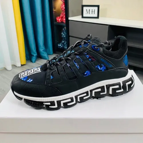 Versace Women Shoes Fashion Design Luxury Brand TRIGRECA SNEAKERS with Original Box