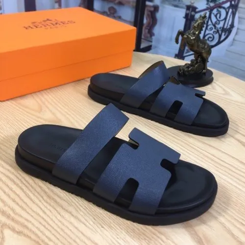 Hermes Mens Casual Shoes Fashion Sandals Slippers Luxury Brand with Original Box