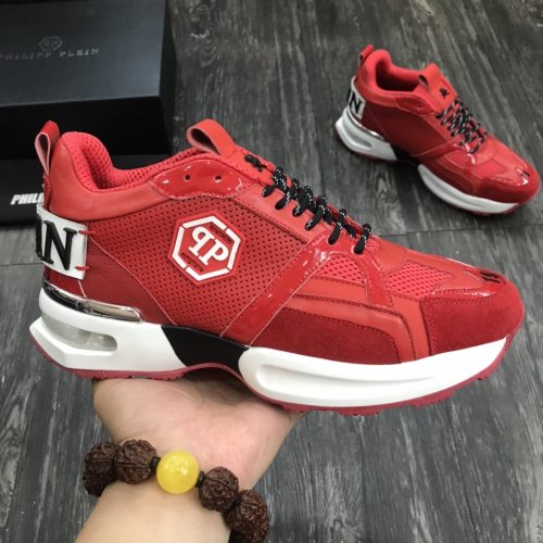 Philipp Plein Men Shoes Low Top Sneaker Fashion Design Luxury Brand