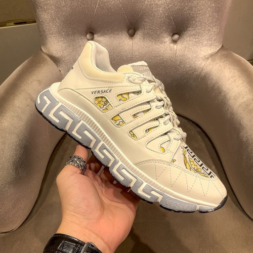 Versace Men Shoes Fashion Design Luxury Brand TRIGRECA SNEAKERS
