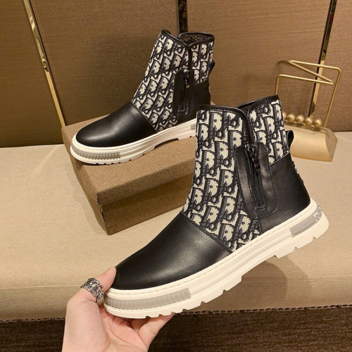 Dior Men Shoes Boots Fashion Design Luxury Brand Ankle Boots for Men with Original Box
