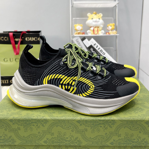 Gucci Womens Shoes Sneakers Luxury Brand Women's Gucci Run sneaker 680939 USM10 8480 with Original Box