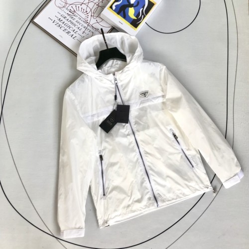 Prada Design Fashion Mens Jackets Thin Design Luxury Brand