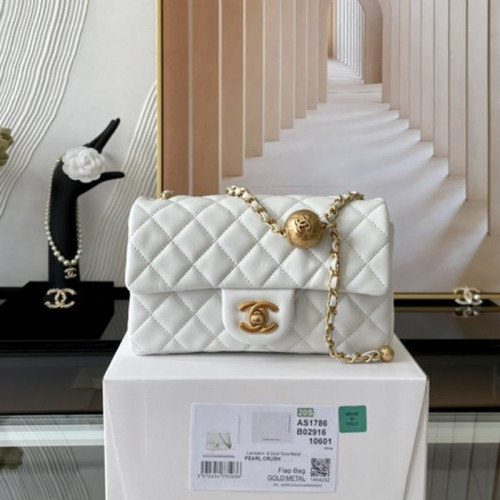 Chanel Womens Bags Crossbody Bag Classic Handbag CF Mini Luxury Brand with Original Box