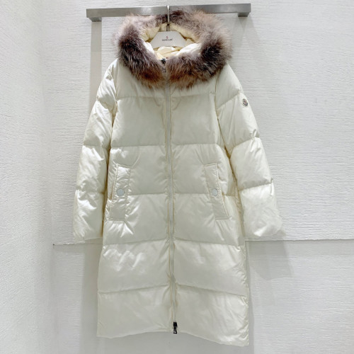 Moncler Design Womens Winter Windprood Marrionnier Down Jackets Keep Warm 90% White Duck Down Long Design