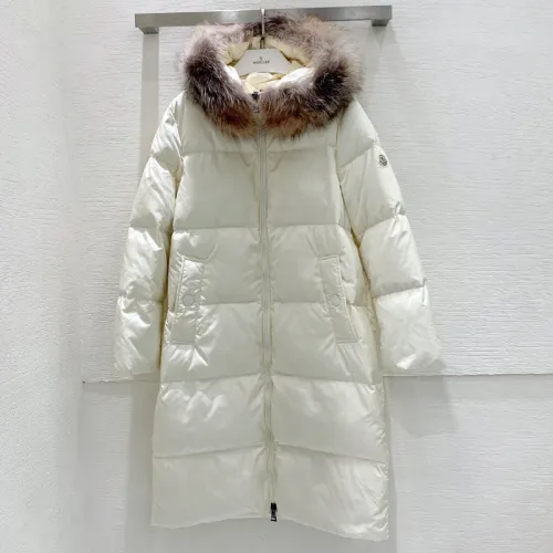 Moncler Design Womens Winter Windprood Marrionnier Down Jackets Keep Warm 90% White Duck Down Long Design