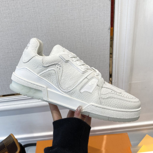 Louis Vuitton Men Shoes Fashion Sneakers Design Luxury Brand LV TRAINER SNEAKER with Original Box 1A9IPZ