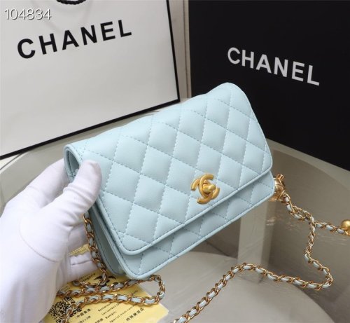 Chanel Womens Bags Crossbody Bag Classic Handbag CF Mini Luxury Brand with Original Box