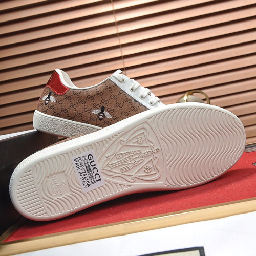 Gucci Mens Shoes Luxury Brand Men's Ace Embroidered Sneaker
