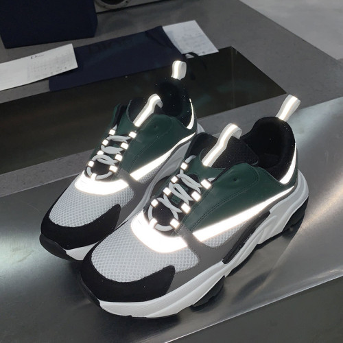 Dior Mens Shoes Sneakers Luxury Brand Breathable Design B22 SNEAKER with Original Box