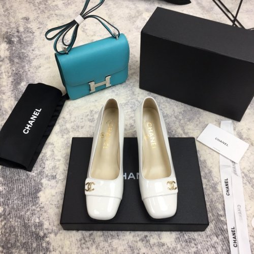 Chanel Womens Shoes Luxury Leather Pumps 7cm