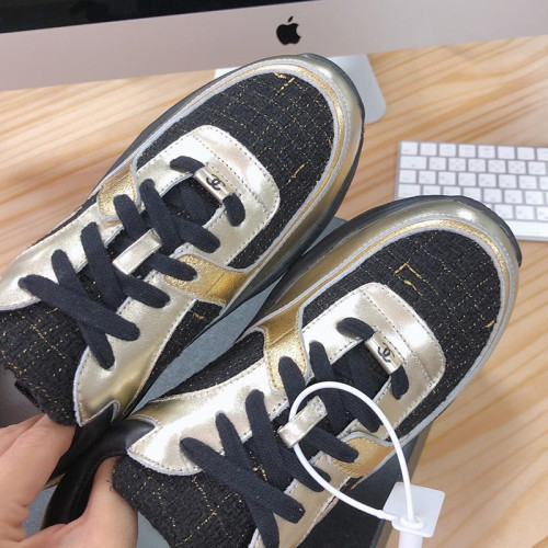 Chanel Mens Shoes Sneakers Luxury Brand Sports Shoes Breathable Design with Original Box