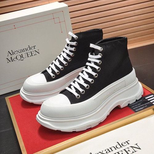Alexander McQueen Women Shoes Ankle Boots Fashion Design Luxury Brand