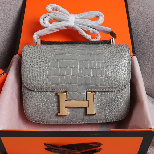 Hermes Womens Bags Crossbody Shoulder Bags Luxury Brand Fashion Hermès Constance Epsom Women Bag