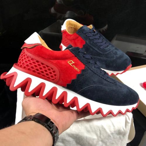 Christian Louboutin Womens Shoes Sneakers Luxury Brand with Original Box Fashion Sneakers