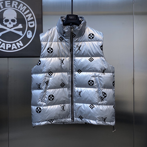 Louis Vuitton Design Mens Womens Winter Windprood Down Jackets Keep Warm 90% White Duck Down