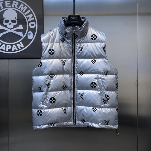 Louis Vuitton Design Mens Womens Winter Windprood Down Jackets Keep Warm 90% White Duck Down