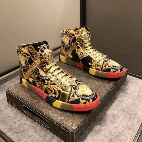 Versace Men Shoes Sneakers Fashion Design Luxury Brand