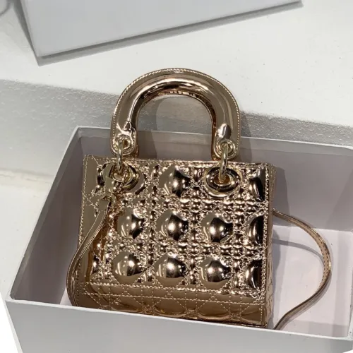 Dior Womens Bags Handbags Luxury Fashion LADY DIOR D-LITE BAG with Original Box