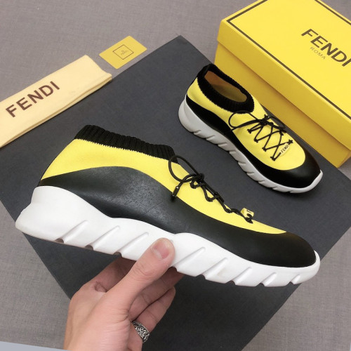 Fendi Mens Shoes Fashion Sneakers Luxury Brand Casual Shoes for Men with Original Box