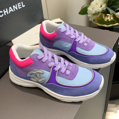 Chanel Mens Shoes Sneakers Luxury Brand Sports Shoes Breathable Design with Original Box