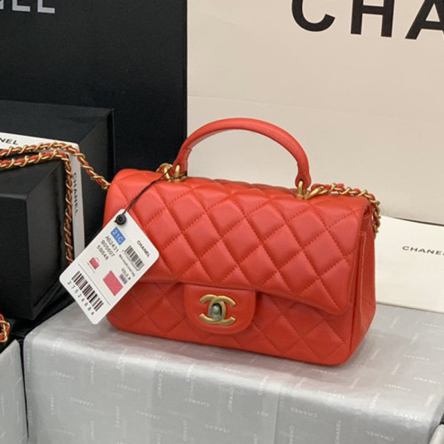 Chanel Womens Bags Crossbody Bag Classic Handbag CF Mini Luxury Brand with Original Box